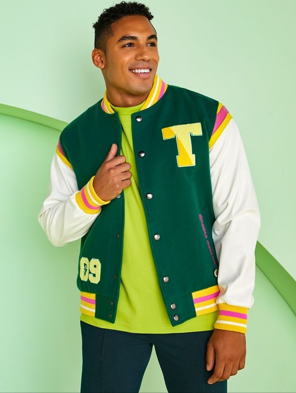 NEW Disney Tiana Varsity Jacket Color Me Courtney The Princess and the Frog XXL